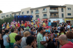 Un momento de la celebración en Cheste.