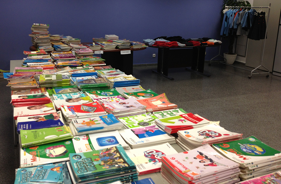 A partir del lunes se reparten los libros en La Pobla.