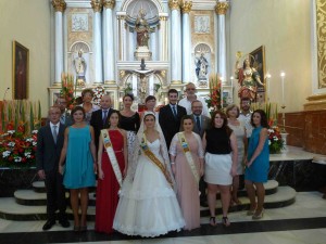 corporacio municipal Benifaio reina i dames