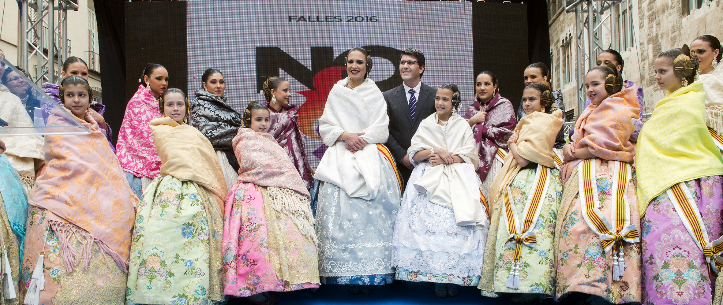 Un momento de la recepción ofrecida por el presidente de la Diputación este lunes en Valencia.