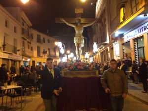 Procesión del Jueves Santo realizada este año en Buñol.