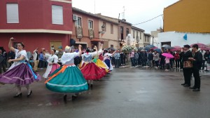 BeniGeperut2 Benifaió celebró bajo la lluvia la fiesta en honor a la Virgen de los Desamparados.