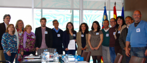 Oltra Participantes en la reunión con la Vicepresidenta de la Generalitat, Mónica Oltra.
