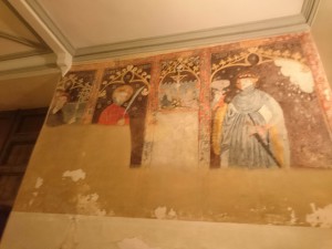 Poblaiglesia imatge de les pintures facilitada pel Centre d'Estudis Locals de La Pobla. Foto J.L. Crespo.