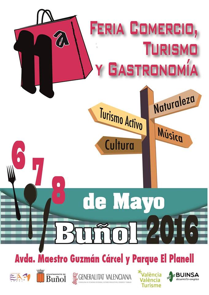 Cartel de la XI Feria de Comercio de Buñol.