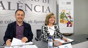 Pau Pérez i la Diputada Provincial de Turisme, Pilar Moncho. Pau Pérez i la Diputada Provincial de Turisme, Pilar Moncho.