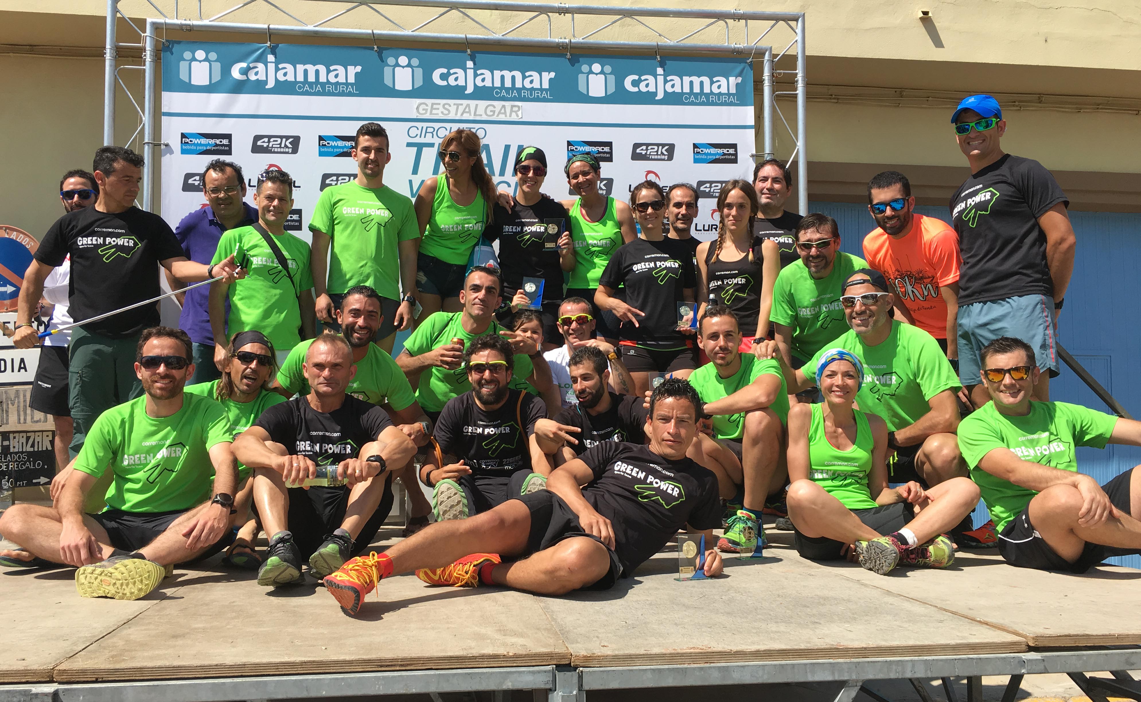 Por equipos, en ambas modalidades el ganador ha sido el Green Power Sports Team.