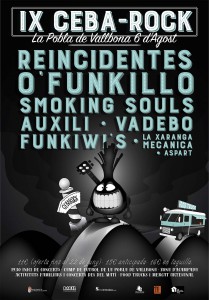 Cartell cebarock (PREMSA) Cartel de la edició de 2016.
