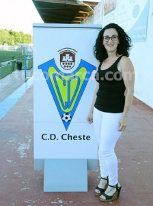 La nueva presidenta del CD Cheste, Consu Sáez.