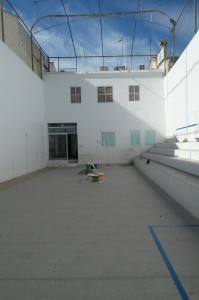 Una imagen del trinquete municipal.