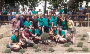 Participantes en la iniciativa desarrollada en Macastre.