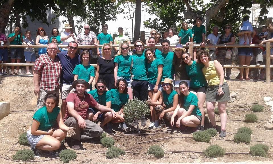 Participantes en la iniciativa desarrollada en Macastre.