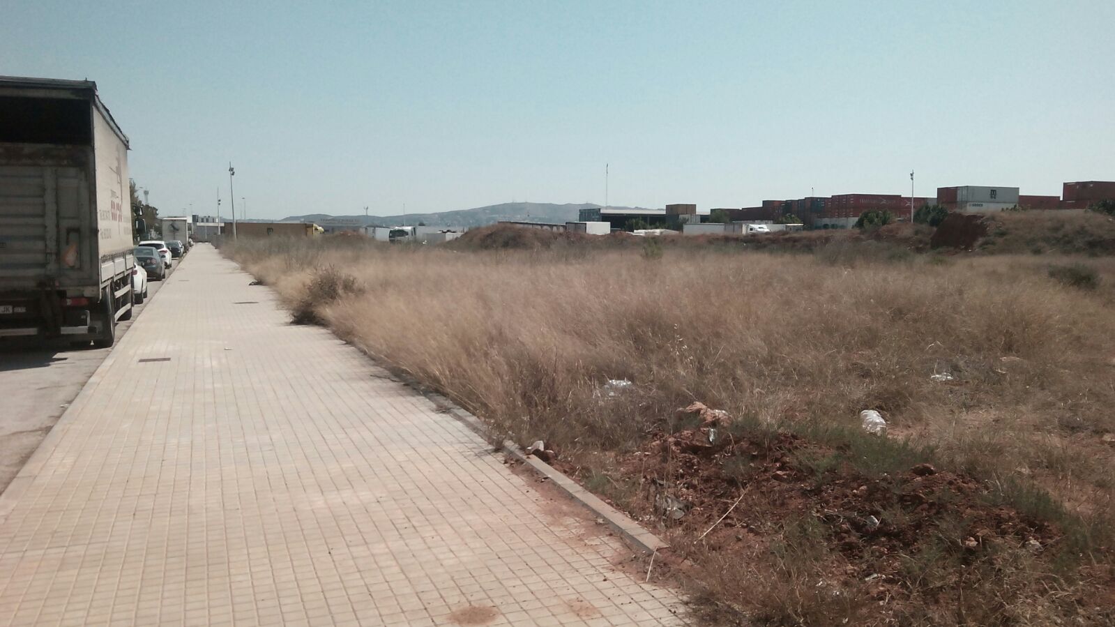 Imagen de la parcela ubicada en el término de Riba-roja.