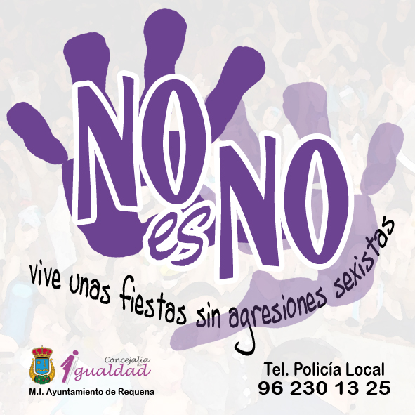 Slogan de la campaña de Requena.