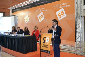 Colomer durane el acto organizado con motivo del Día Mundial del Turismo.