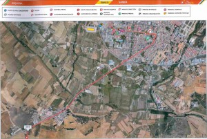Inicio de la etapa en Requena este jueves 8 de septiembre.