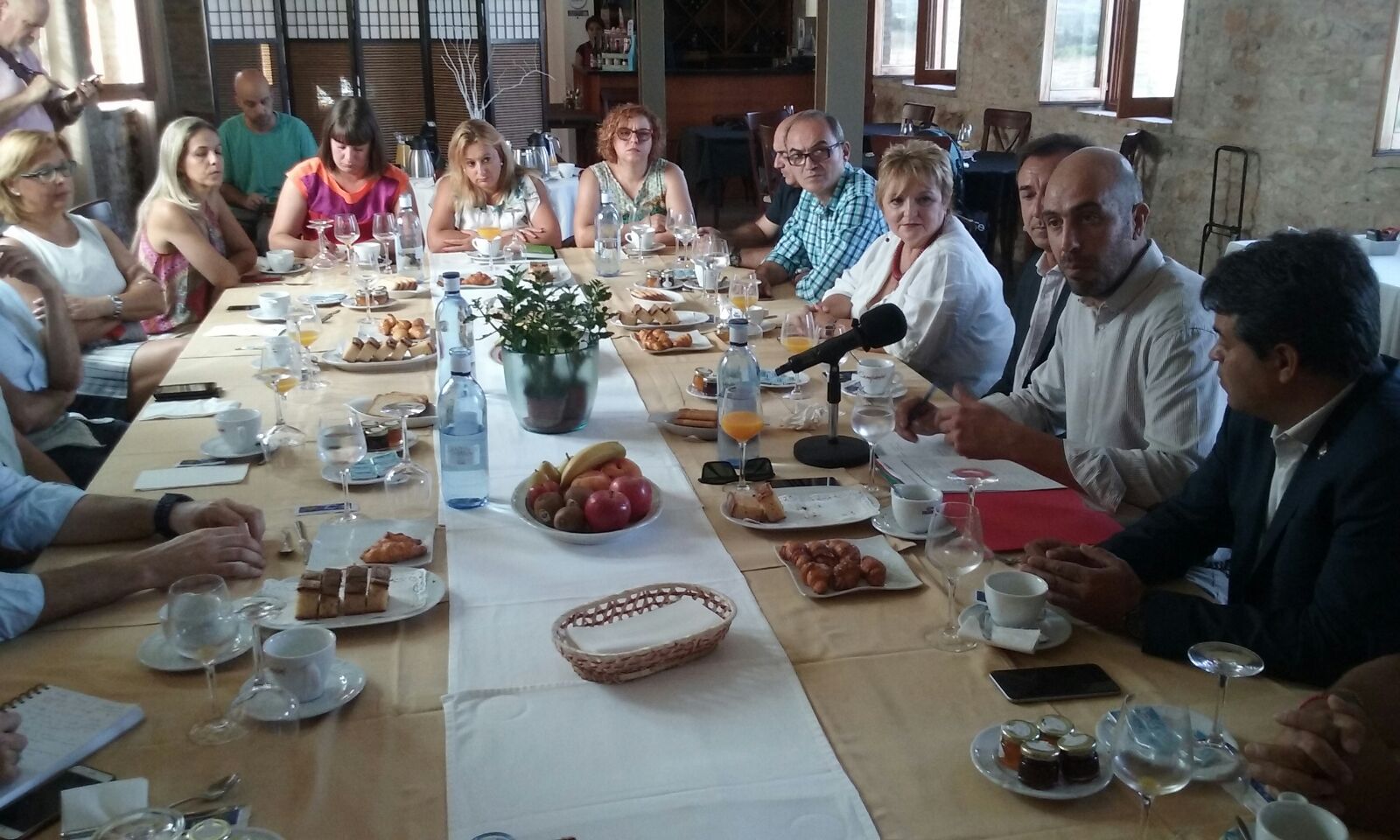 Pablo Seguí y Mercedes Berenguer en Camp de Turia.