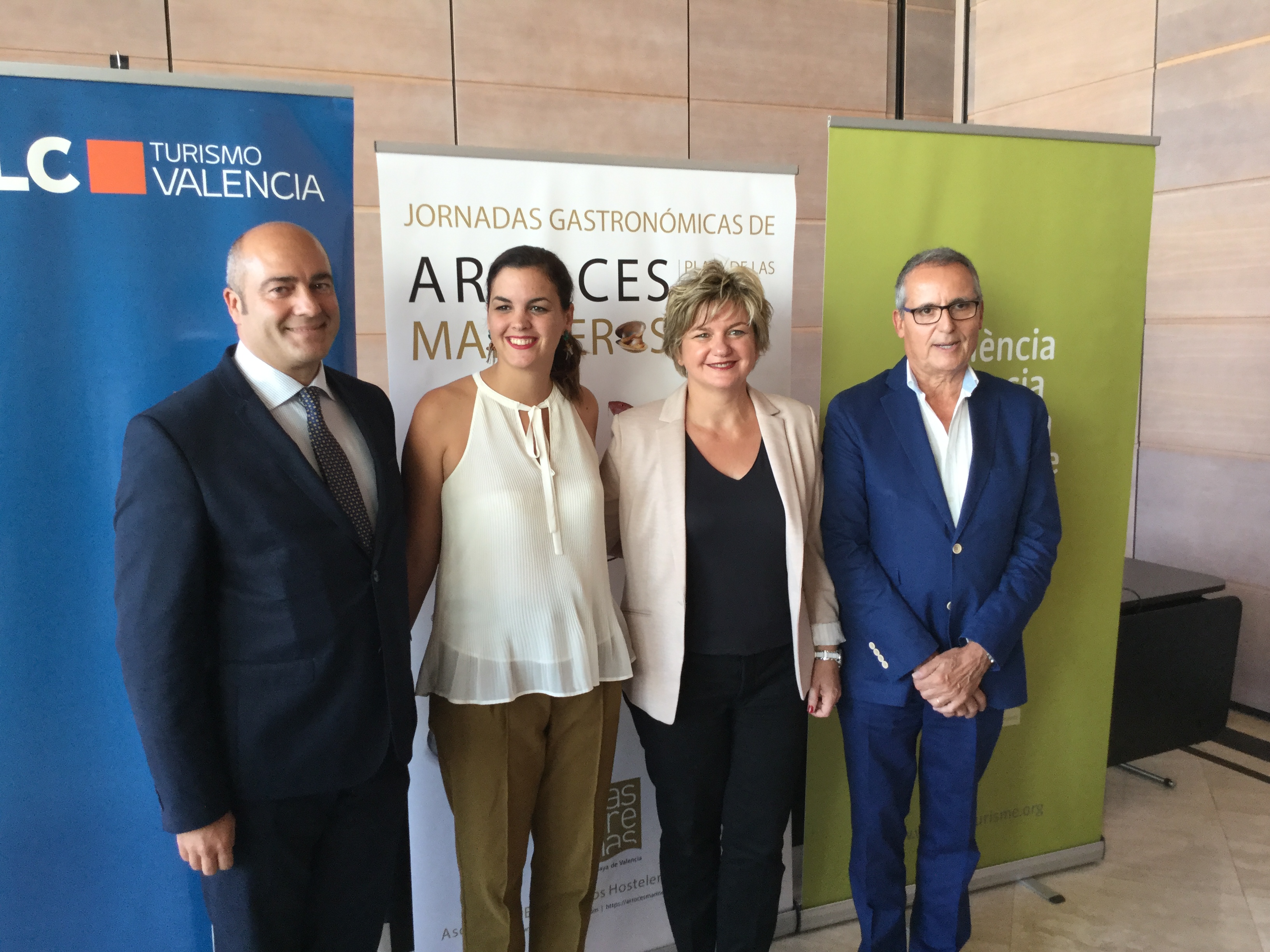 Carlos Boga, Sandra Gómez, Pilar Moncho y José Miguel Bielsa.