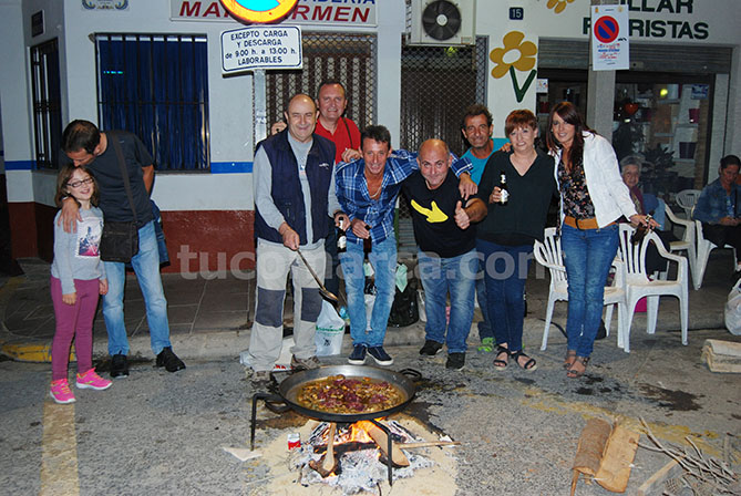 Participantes en el encuentro de hateros de Buñol en una edición anterior.