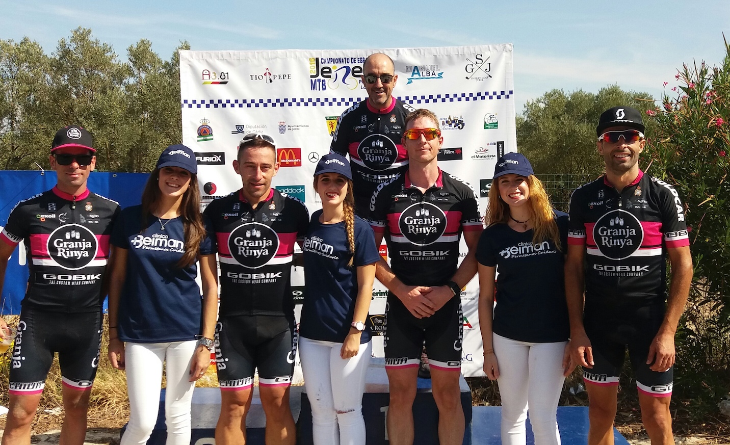 José Francisco Arce, campeón de España de Btt con el Adepol Chiva.