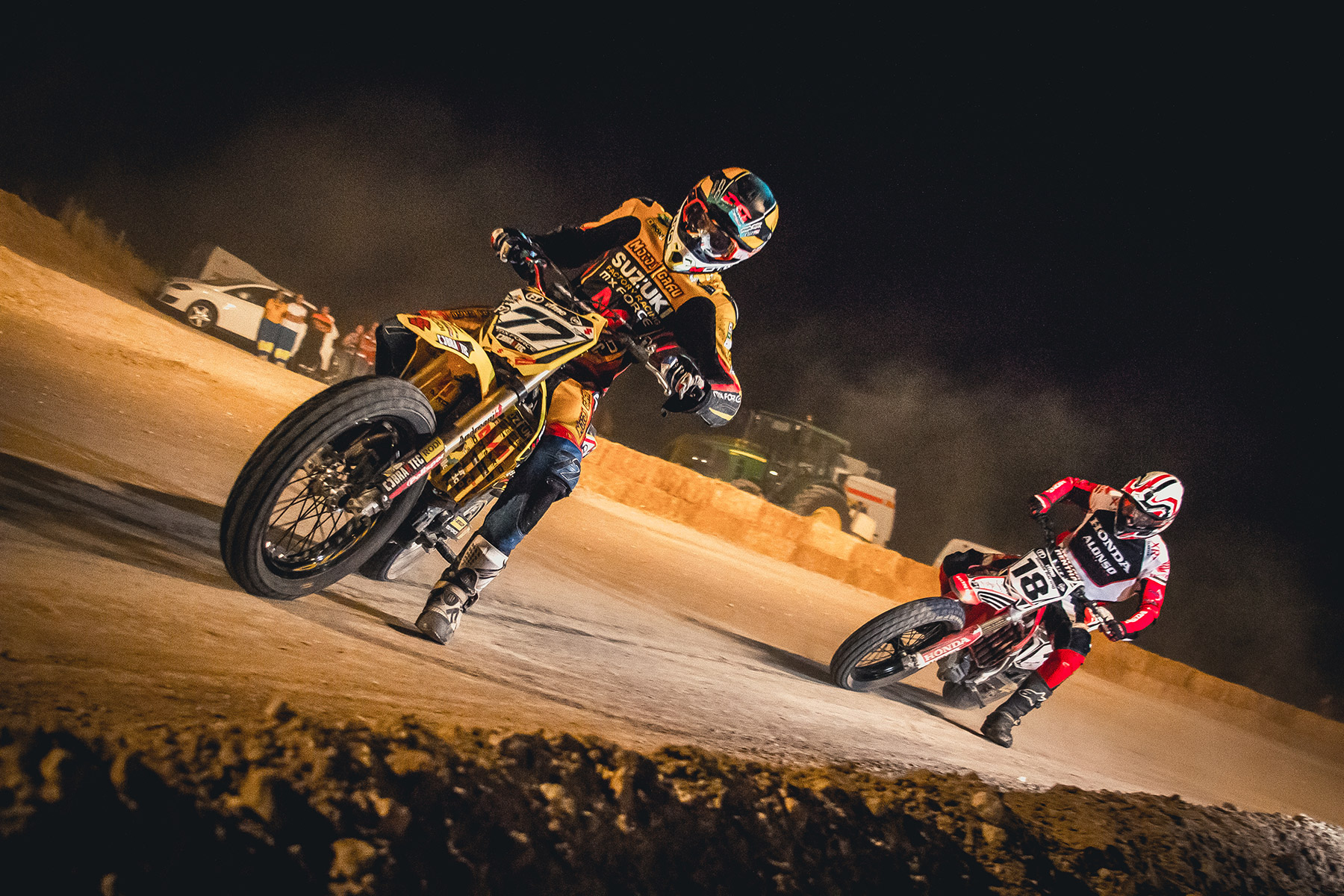 La cuarta prueba de la RFME Copa de España de Flat Track se celebra este sábado en el Circuit de la Comunitat Valenciana.