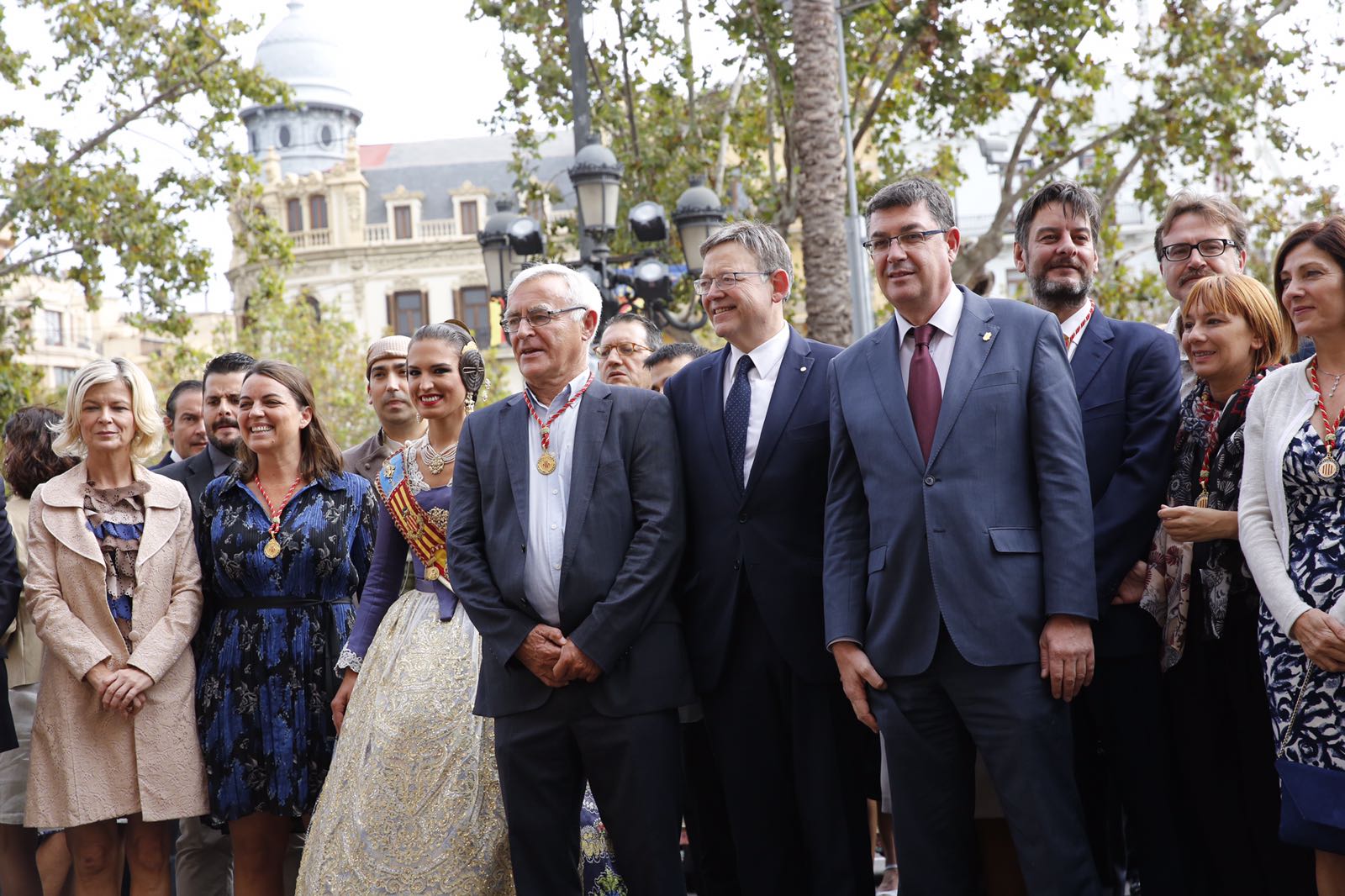 Puig ha estado acompañado en todo momento por la vicepresidenta y consellera de Igualdad y Políticas Inclusivas, Mónica Oltra.