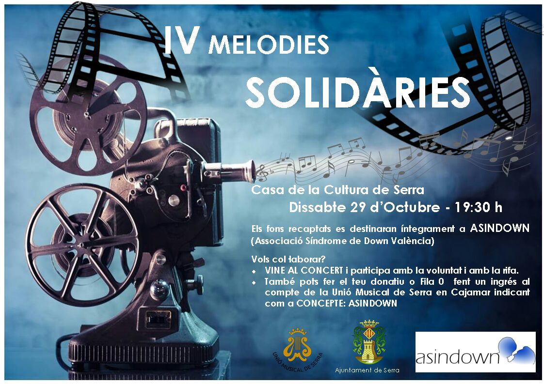 Cartel de la iniciativa en Serra.