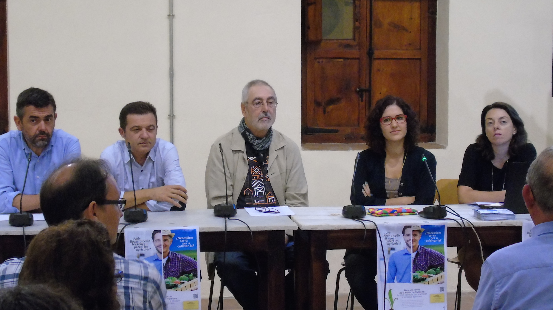 El Banco de Tierras se ha presentado dentro de la Jornada de dinamización del Sector agrario que este martes se ha celebrado a la Pobla.