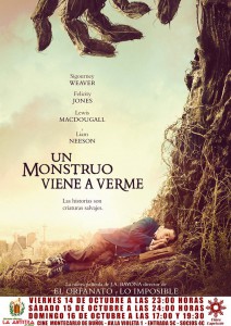 unmonstruo Cartel de la película.