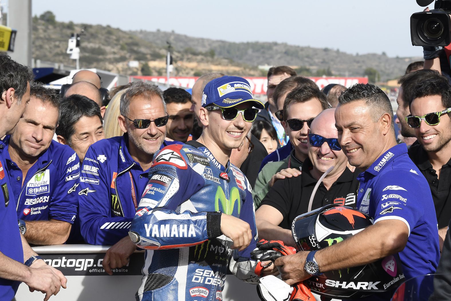 Jorge Lorenzo saldrá desde la primera fila este domingo en Cheste.