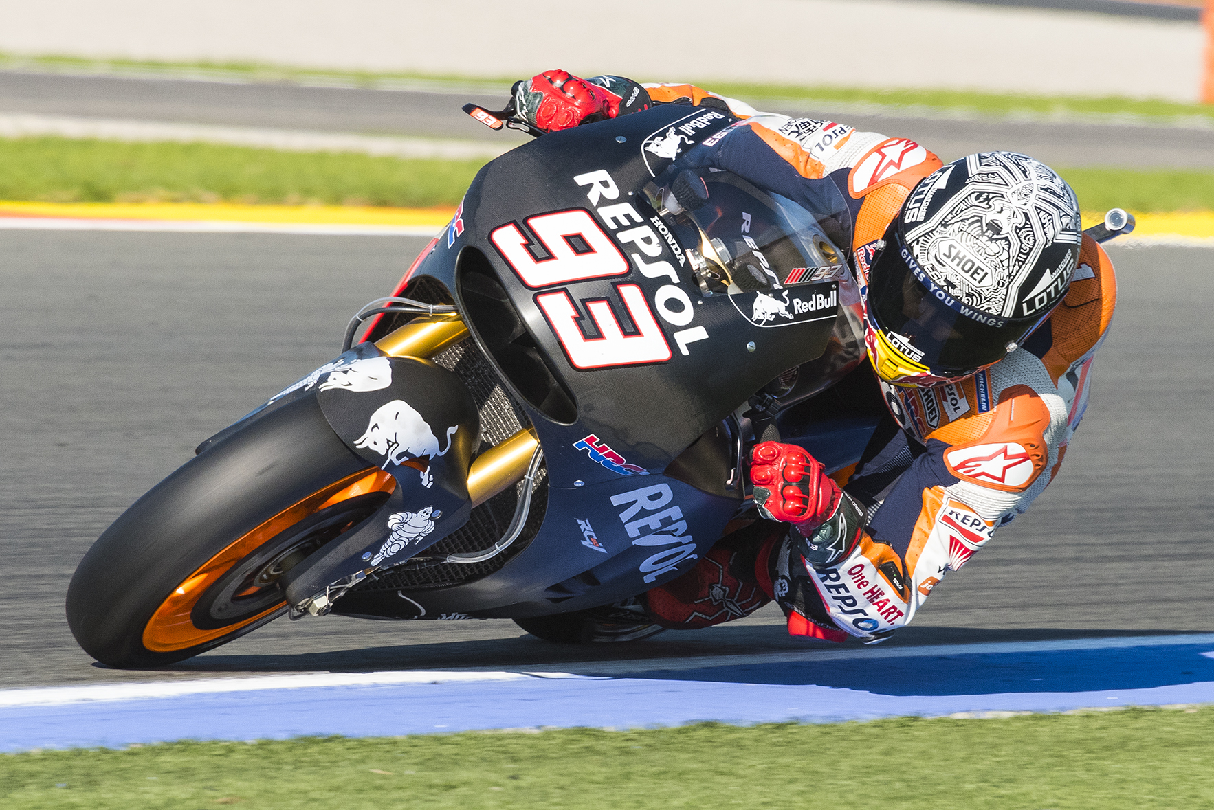 El flamante campeón de esta temporada, Marc Márquez.