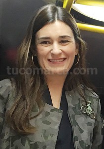 La Consellera de Sanidad durante su visita a Buñol.