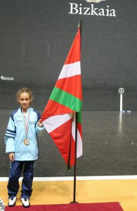 La joven taekwondista buñolense Daniela Furriol.