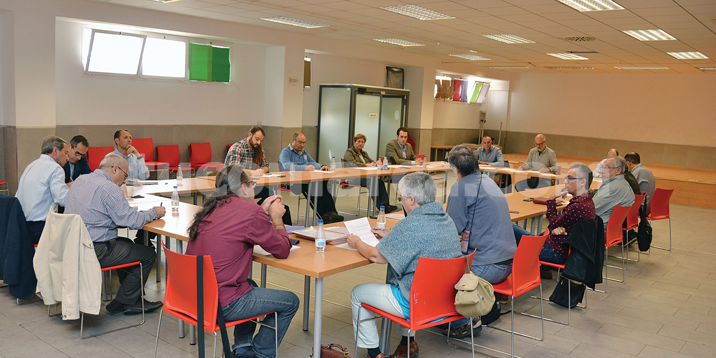 La reunión de Godelleta fue presidida por el presidente de la mancomunidad, Rafa Fora, el Secretario autonómico, Julià Àlvaro, y el Director General, Joan Piquer.