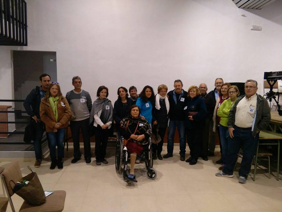 En la foto la junta local de Macastre en asamblea celebrada este sábado.