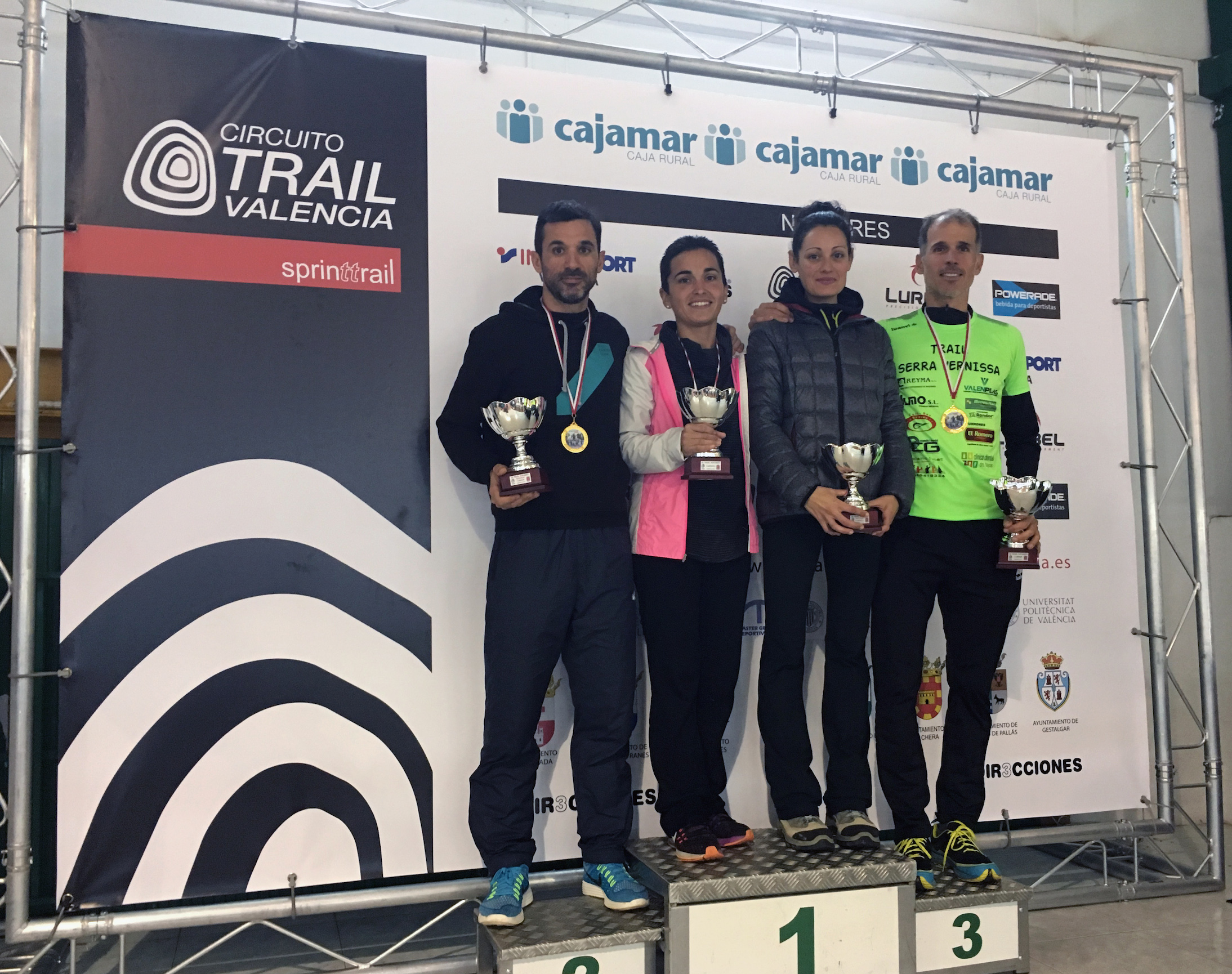 De nuevo, Álex Campos se llevó la prueba más corta y le acompañó en el podio Beatriz de la Fuente. En la larga, los ganadores fueron Xavier Tomás y Claudia Guillem.