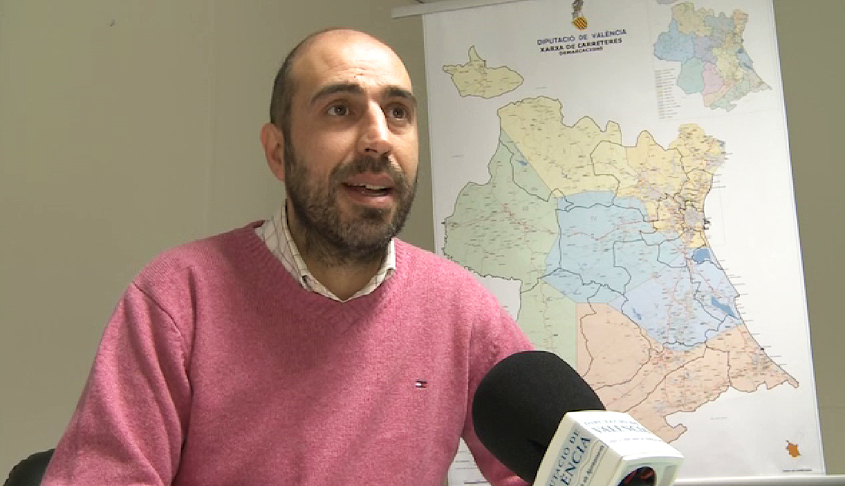 El diputado del Área de Carreteras, Pablo Seguí.