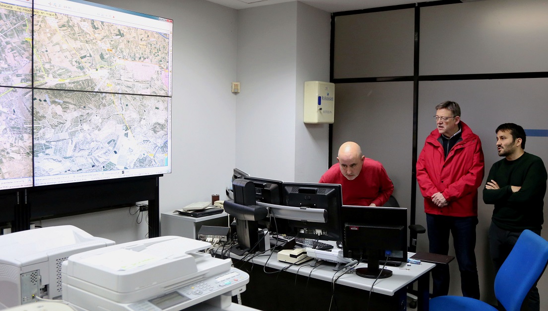 Los servicios técnicos de la Generalitat evaluarán los daños y harán una estimación presupuestaria con cargo al Fondo de Contingencia para 2017.