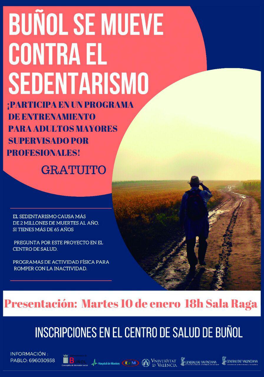 Cartel de la campaña impulsada por el Ayuntamiento de Buñol.