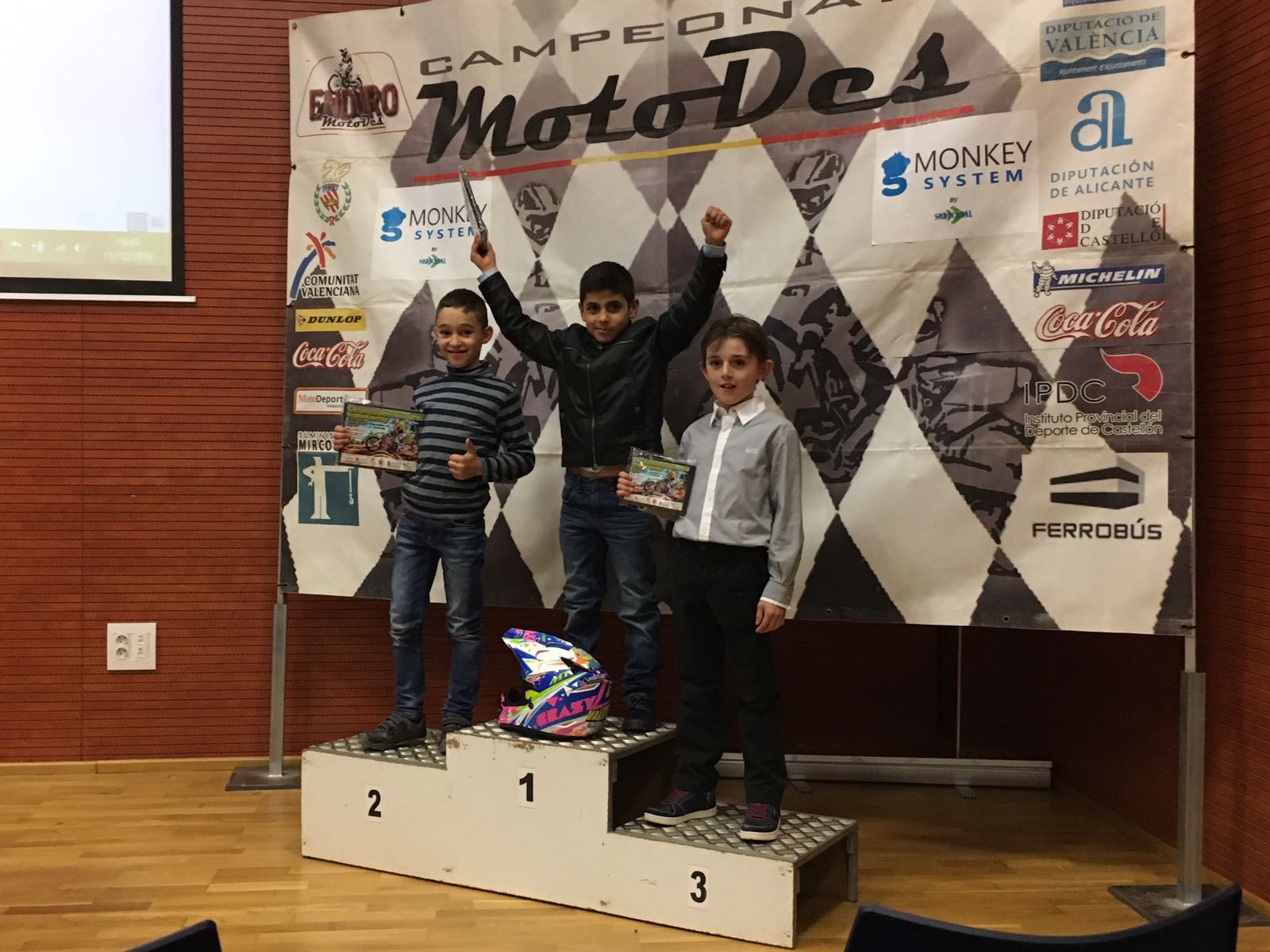 Vin se ha proclamado subcampeón en la categoria de 50 de Pequenduro.