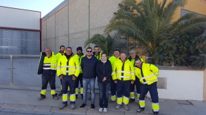Nueve personas, con categoría de peones para la construcción, son las que han entrado a trabajar en el Plan de Empleo conjunto.