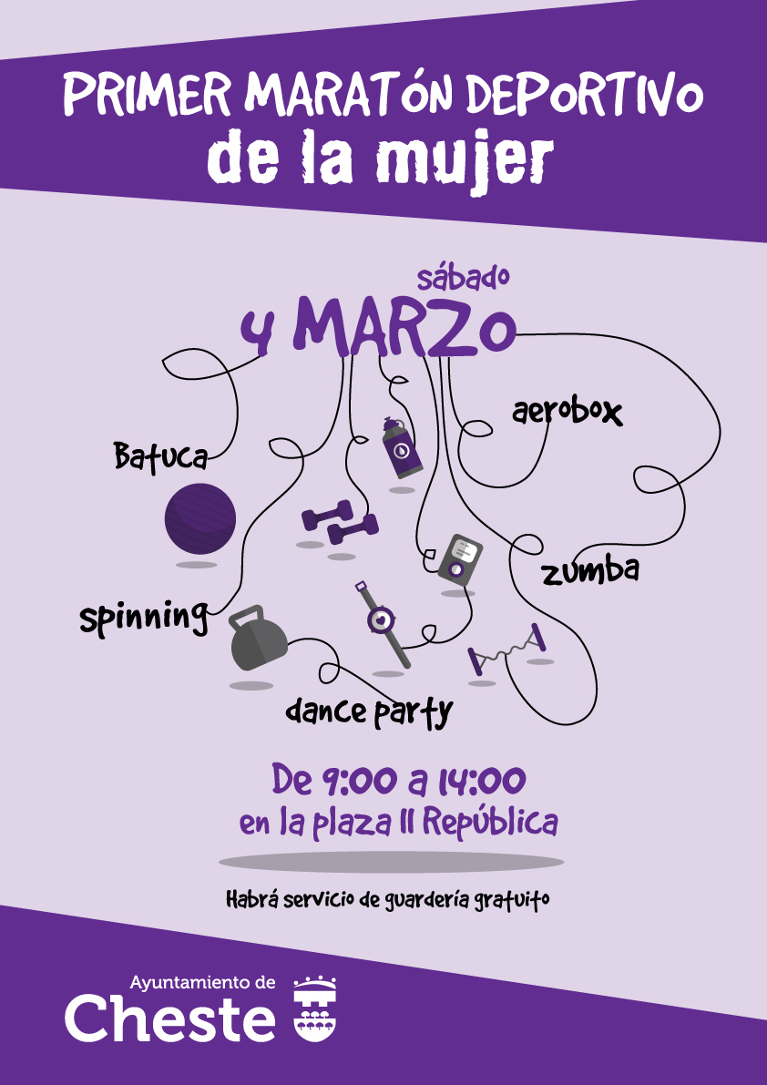 Cartel de la iniciativa prevista en Cheste.