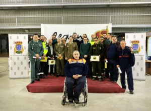 Entrega de las distinciones “Carnicero Solidario” con las que ha querido reconocer la “gran labor” realizada por los distintos cuerpos y fuerzas de seguridad en la gran nevada de semanas atrás.