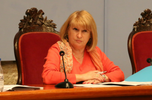 La edil de Hacienda del Ayuntamiento de Cheste, Carmen Delgado.