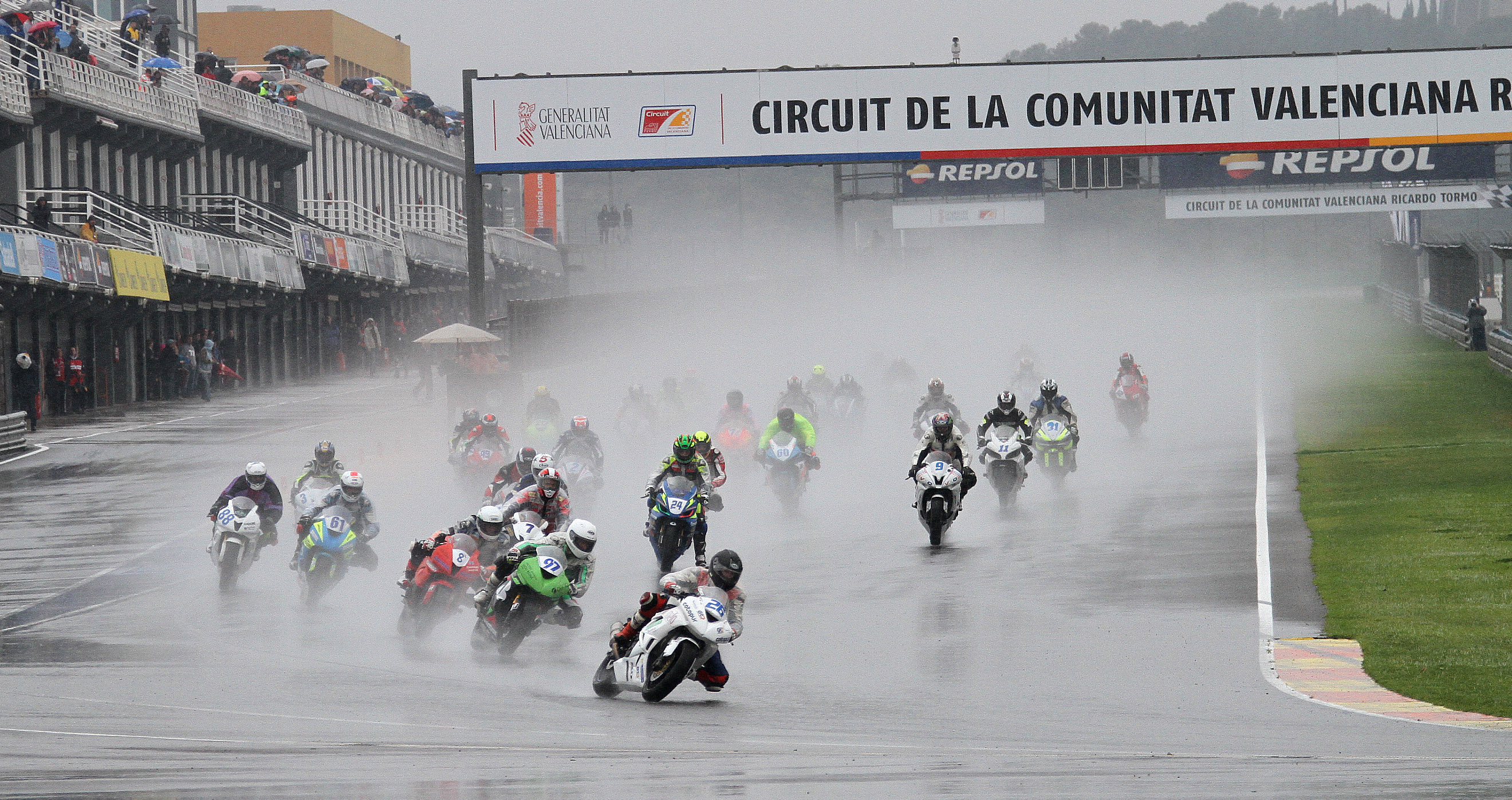 La Copa MotoDes Velocidad empezará el 22 y 23 de abril en Cheste y el CIV el 8 y 9 del mismo mes en Jerez. Foto P. Vallespi.