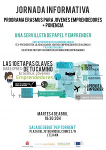 Cartel de la iniciativa municipal.