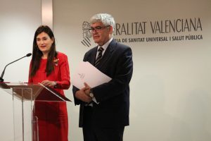 La consellera de Sanitat Universal i Salut Pública, Carmen Montón.