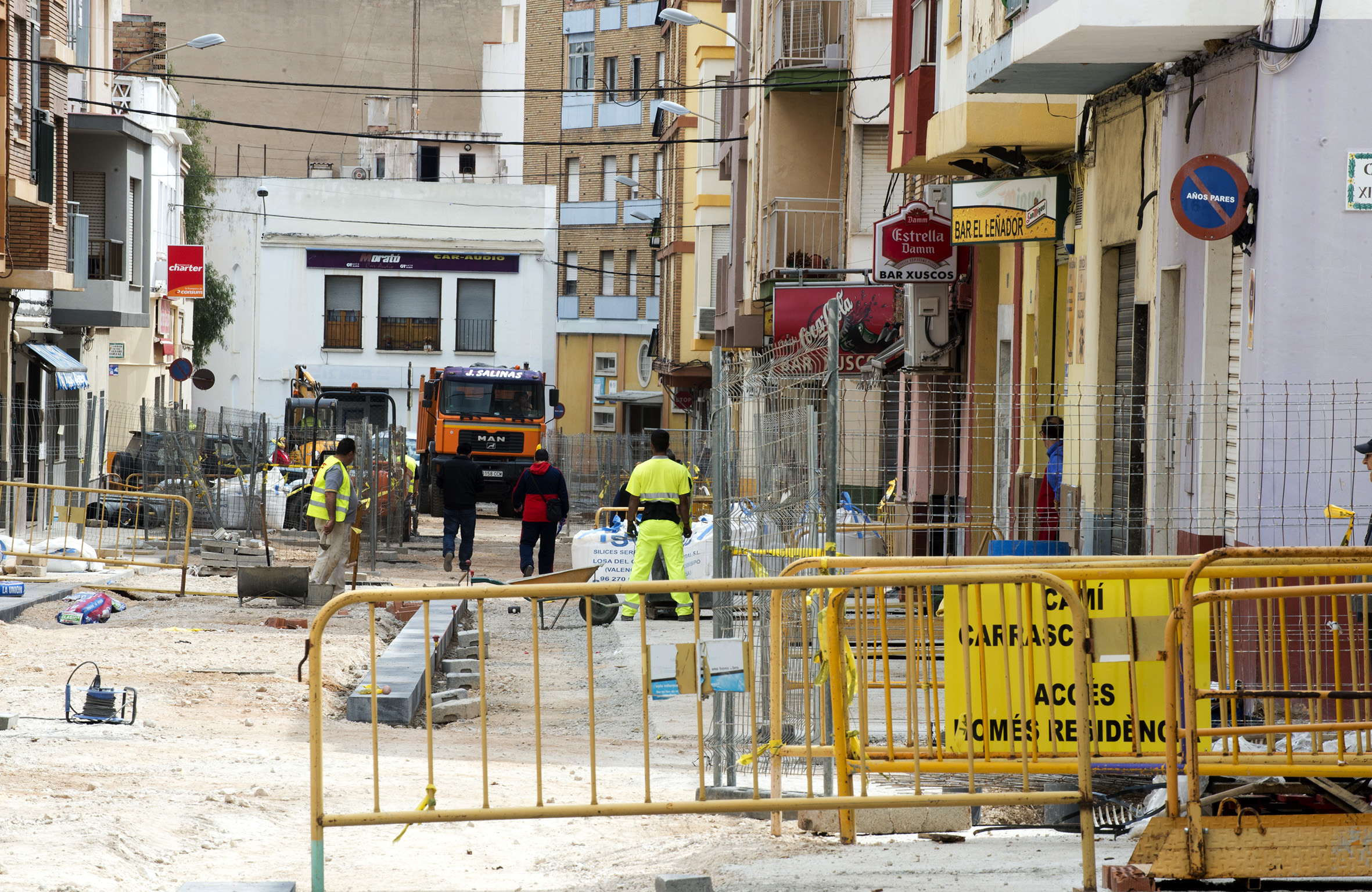 Una de las obras ejecutadas con el PIFS de la Diputación de Valencia.