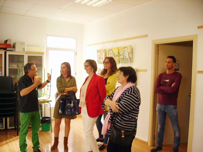 Exposición del artista plástico de Carcaixent, Pascual Boqueta, denominada “Un puente Imaginario” organizada por la Fundación La Sierra.