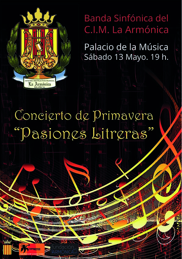 Concierto de Primavera «Pasiones litreras»